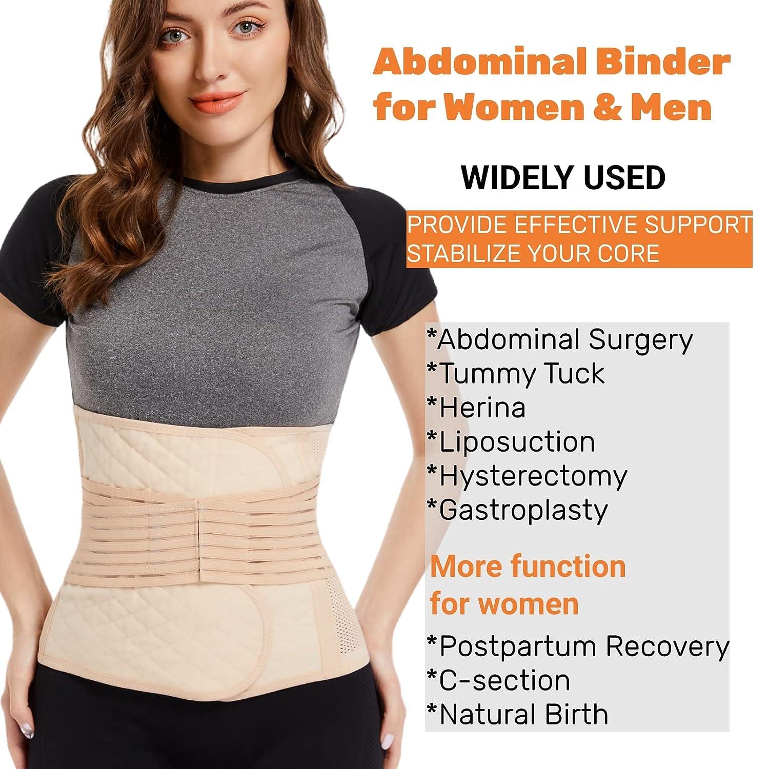 Abdominal Binder for Post Surgery Postpartum Recovery Belly Band C