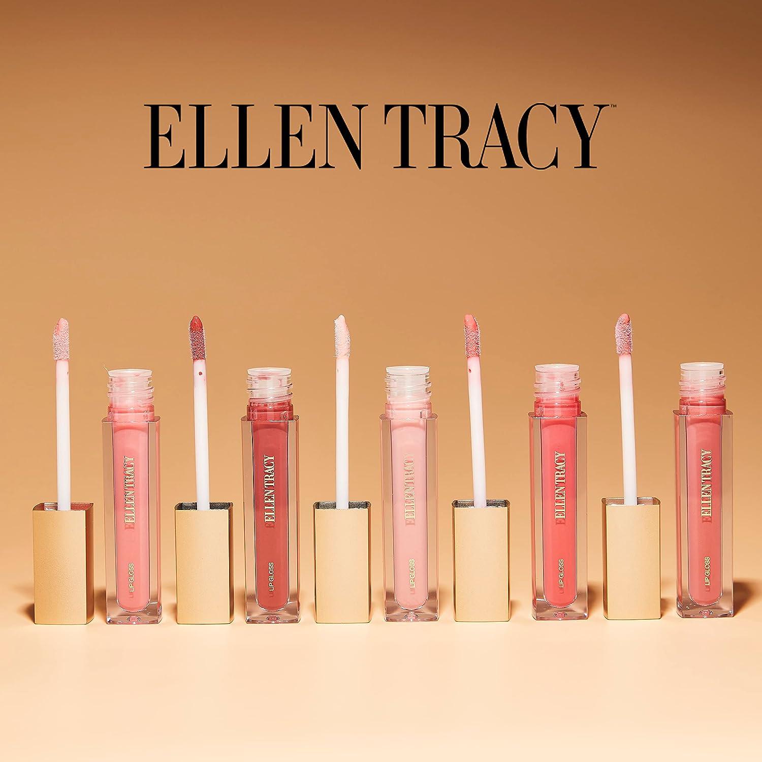 ELLEN TRACY Lip Gloss Collection 5 Pc. Set in Neutral Colors