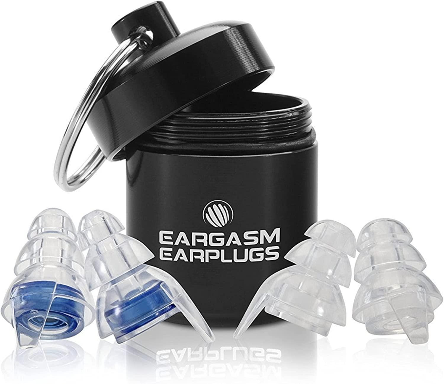 Eargasm High Fidelity Earplugs for Concerts Blue (Premium Gift Box