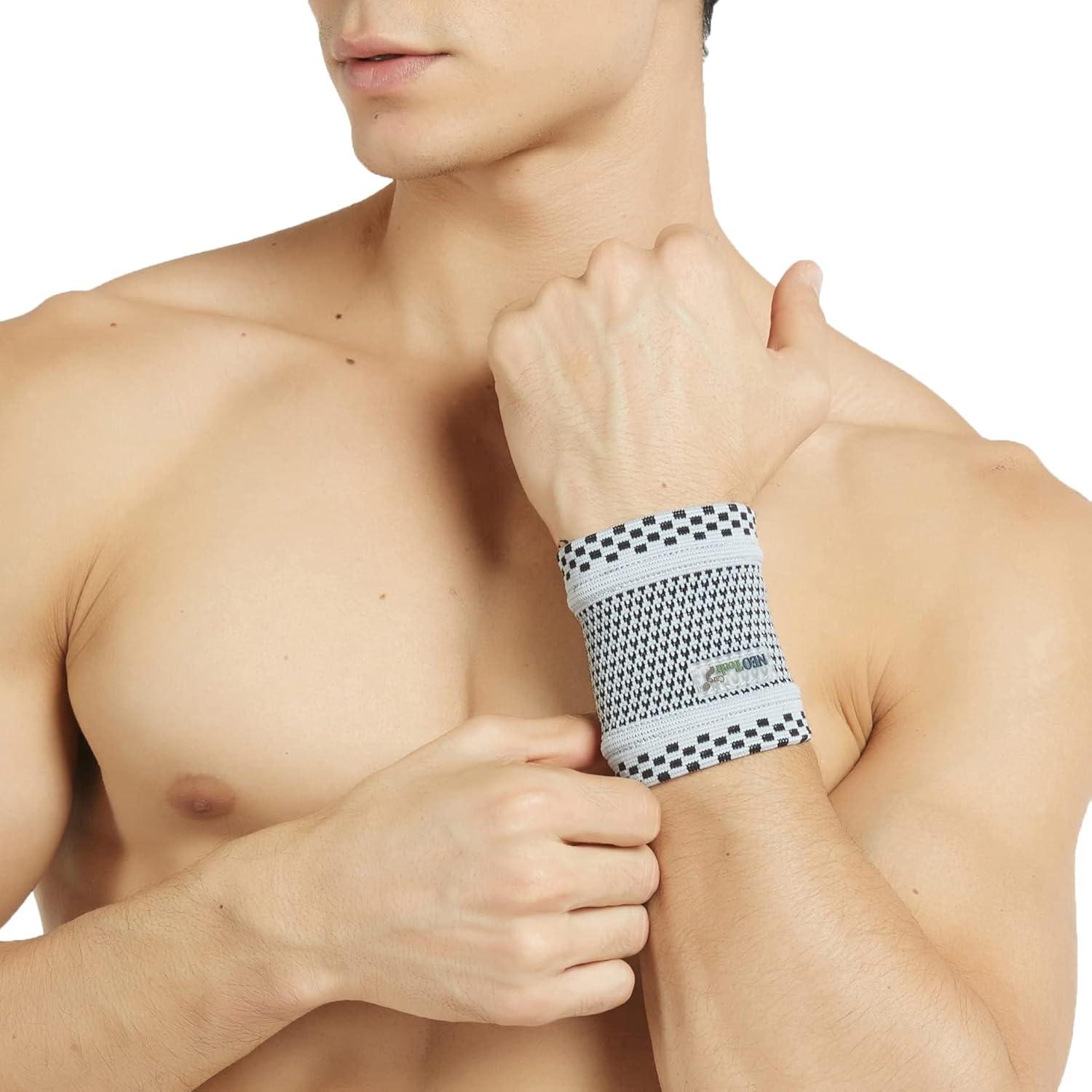 NEOtech Care Wadenmanschette - Elastische Kompressionsbandage, Schwarz