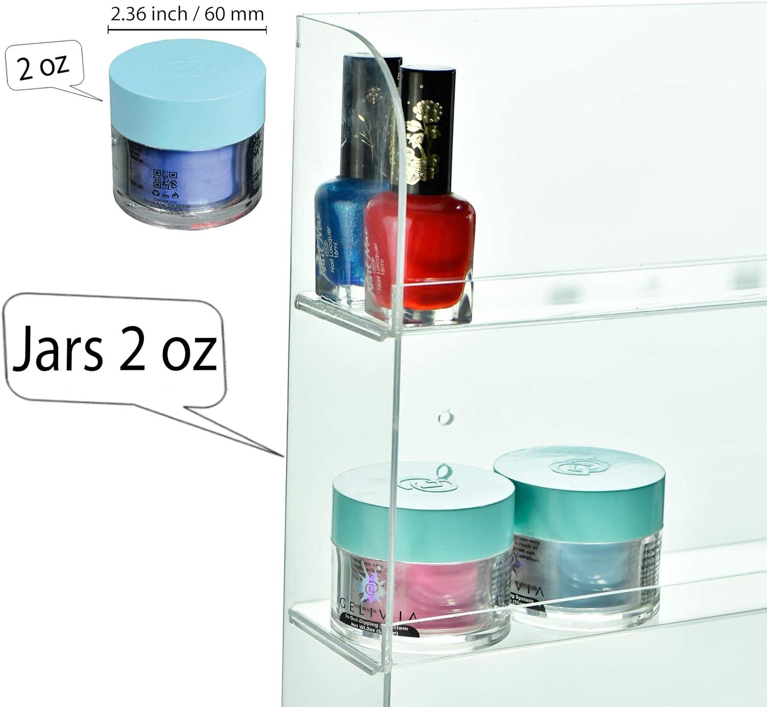 Multi Layer Acrylic Nail Polish Rack With Detachable Stand Clear Tabletop  Display For Makeup, Varnish, Transparent Sunglasses, And More From Yq5664,  $21.5 | DHgate.Com