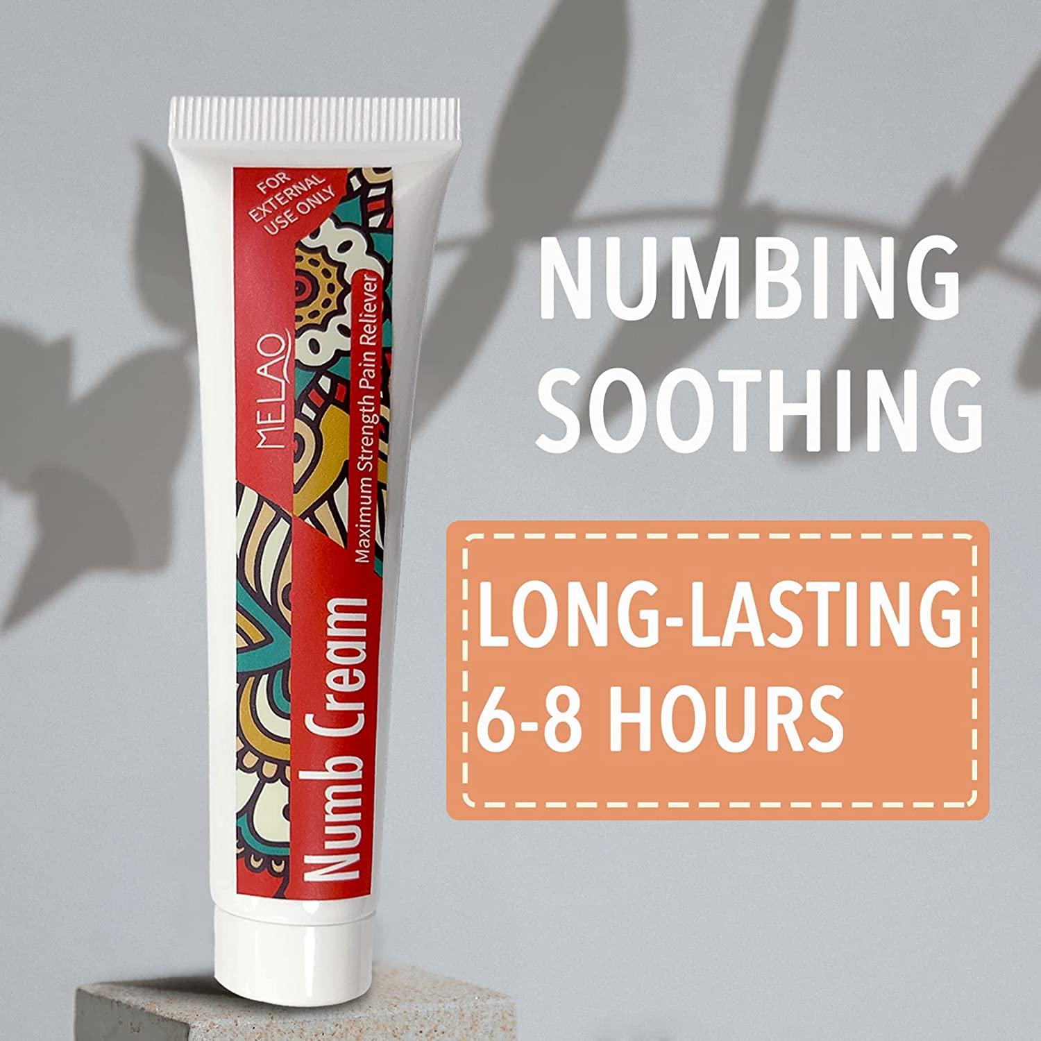 Tattoo Numbing Cream Before Tattoo, Painless LongLasting 68 Hours