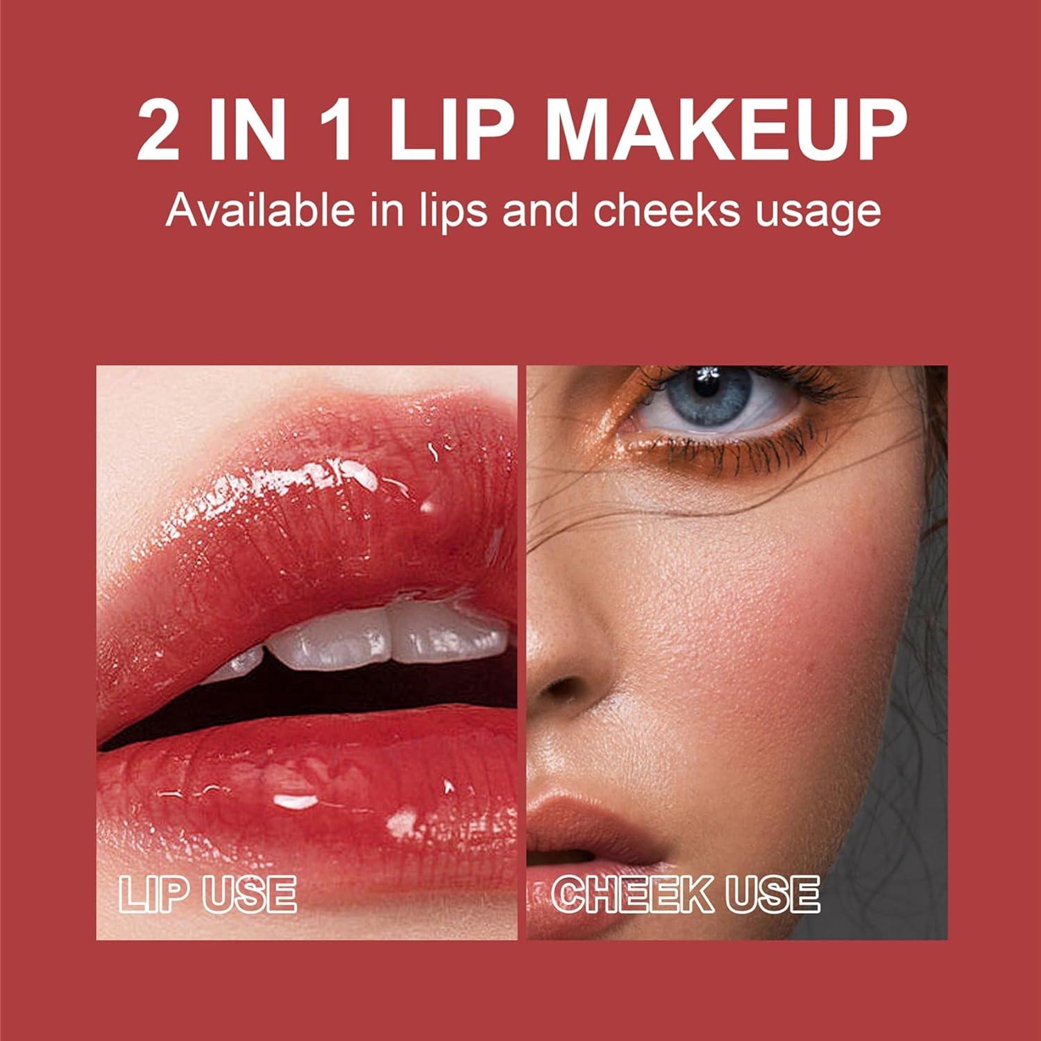 6 Colours Lip Stain Tint Set Mini Liquid Lipstick Waterproof Long