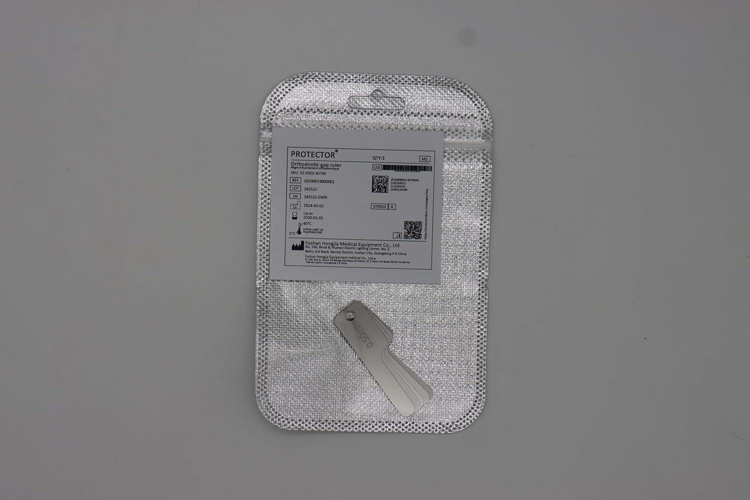 Orthodontic Gap Ruler | Dental Interproximal Reduction Gauge | IPR ...