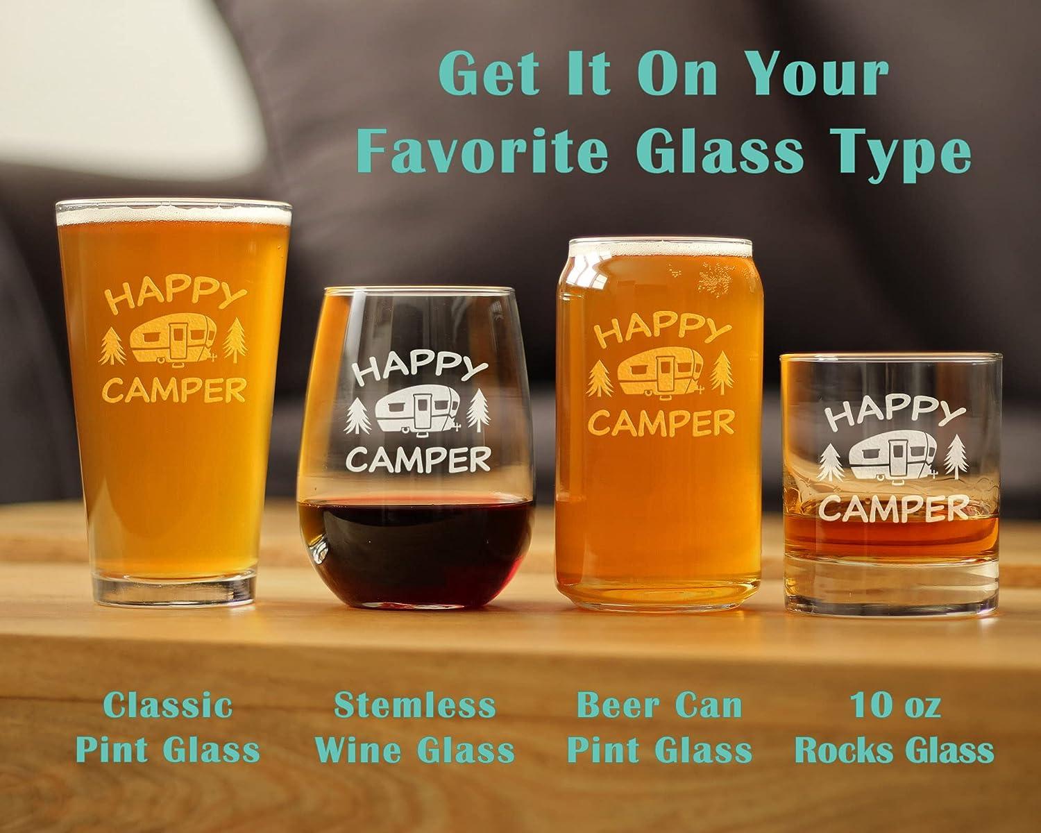 Bevvee Happy Camper Wine Tumbler - Thumbnail 3