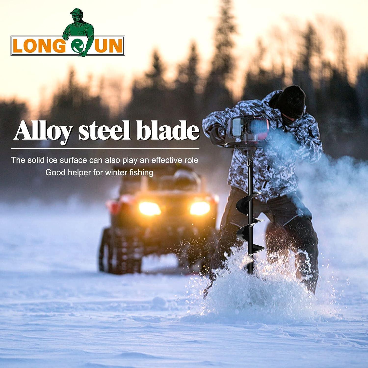 LONGRUN Ice Auger 6x29 - Power Auger Drill Bit for Ice