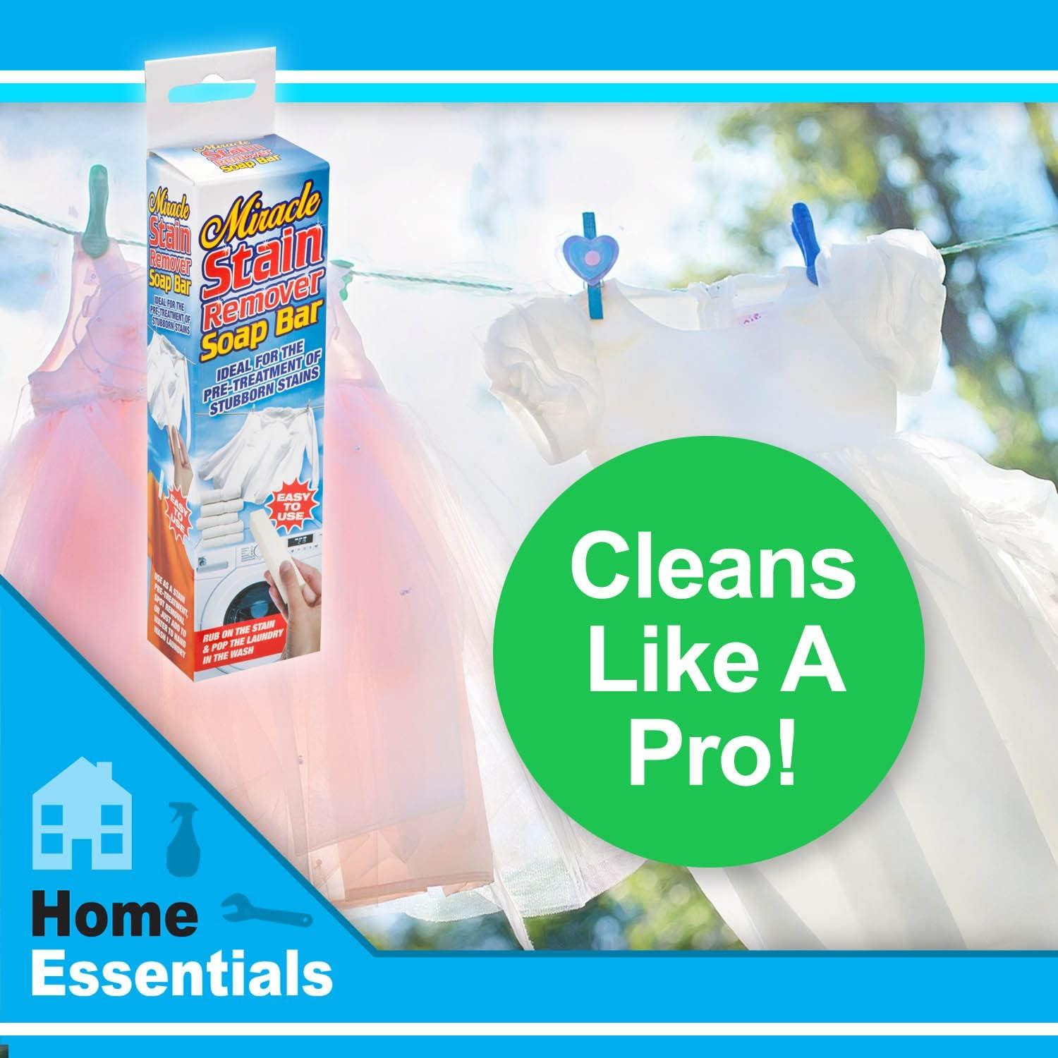 VFM Miracle Stain Remover Soap Bar Laundry Pretreatment Cleaner 200g