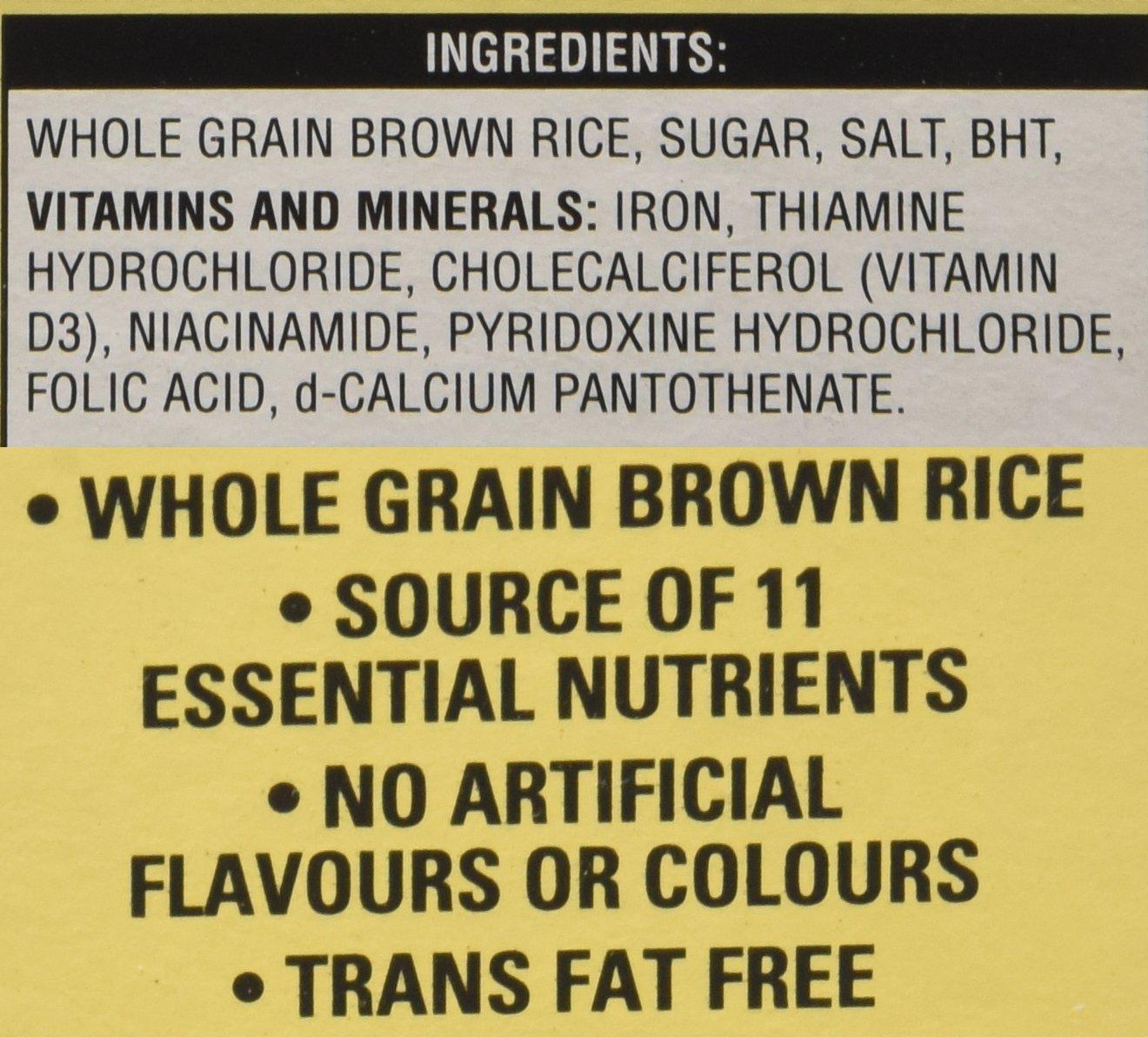 Kellogg's Gluten Free Rice Krispies Cereal Whole Grain Brown Rice