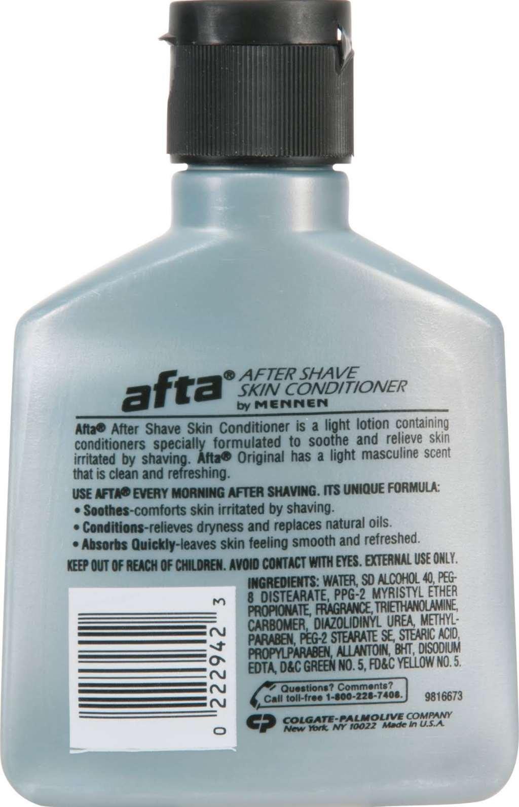 Mennen Afta Original After Shave Skin Conditioner 3 Fluid Ounce 24
