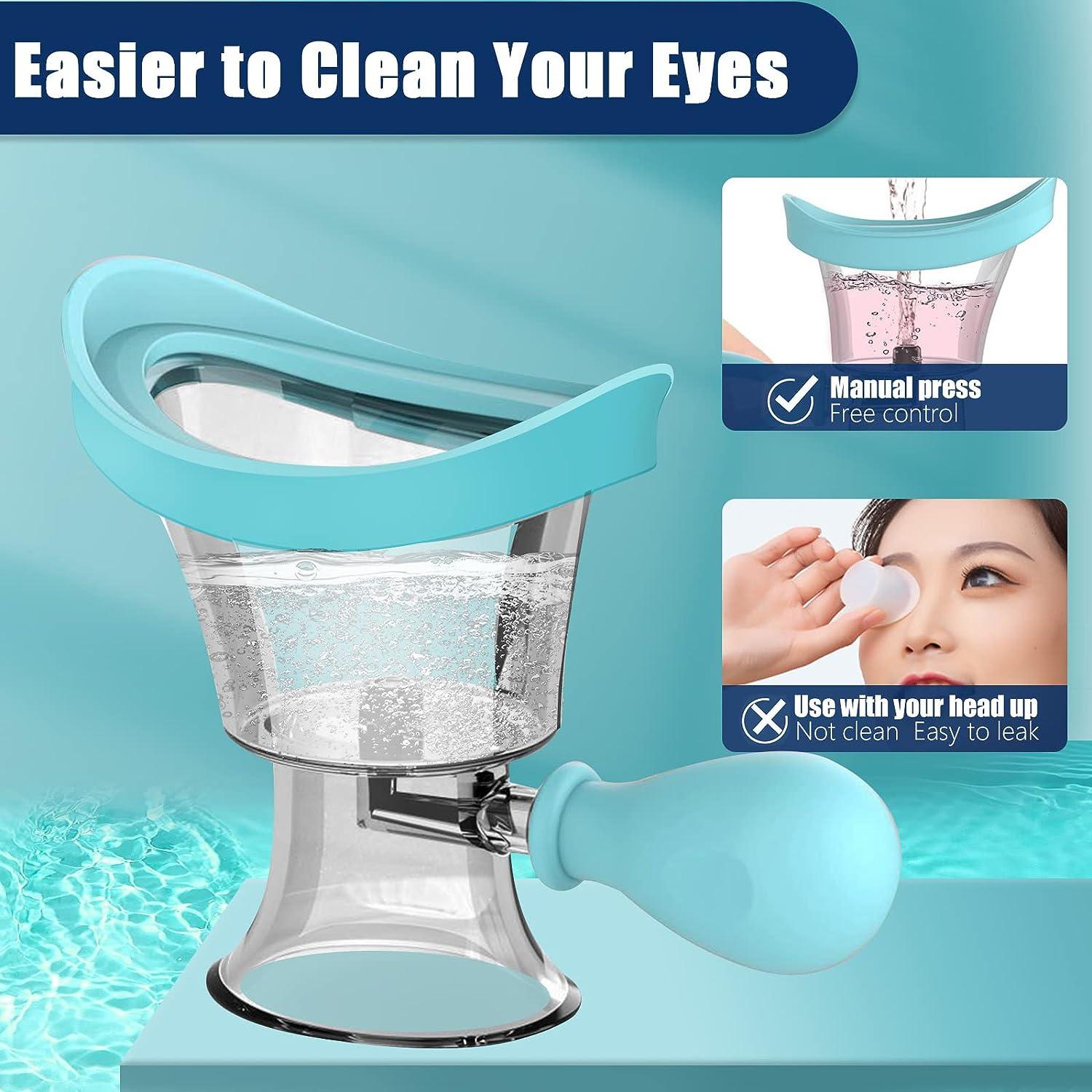 thumbnail image 2 of Silicone Eye Wash Cup Kit - Portable Eye Care Device For Soothing Tired Eyes And Removing Irritants 2 of 12