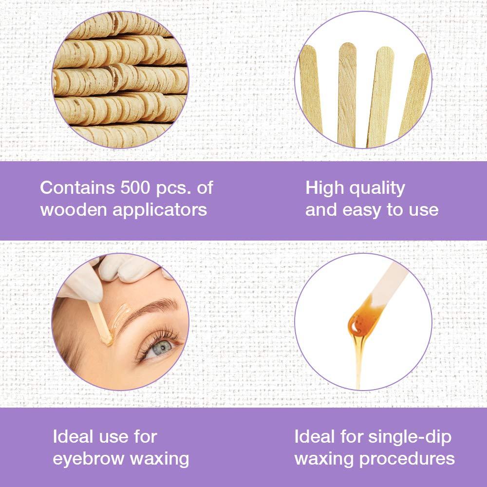 Satin Smooth Hair Waxing Petite Applicators For Eyebrow Contouring and