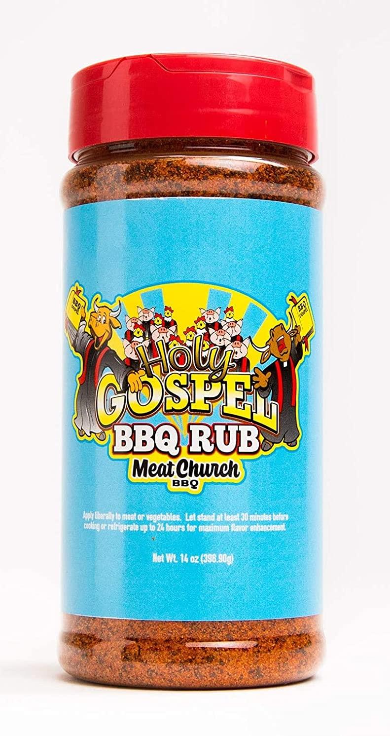 Meat Church BBQ Rub Combo Holy Cow (12 oz) and Holy Gospel (14 oz) BBQ