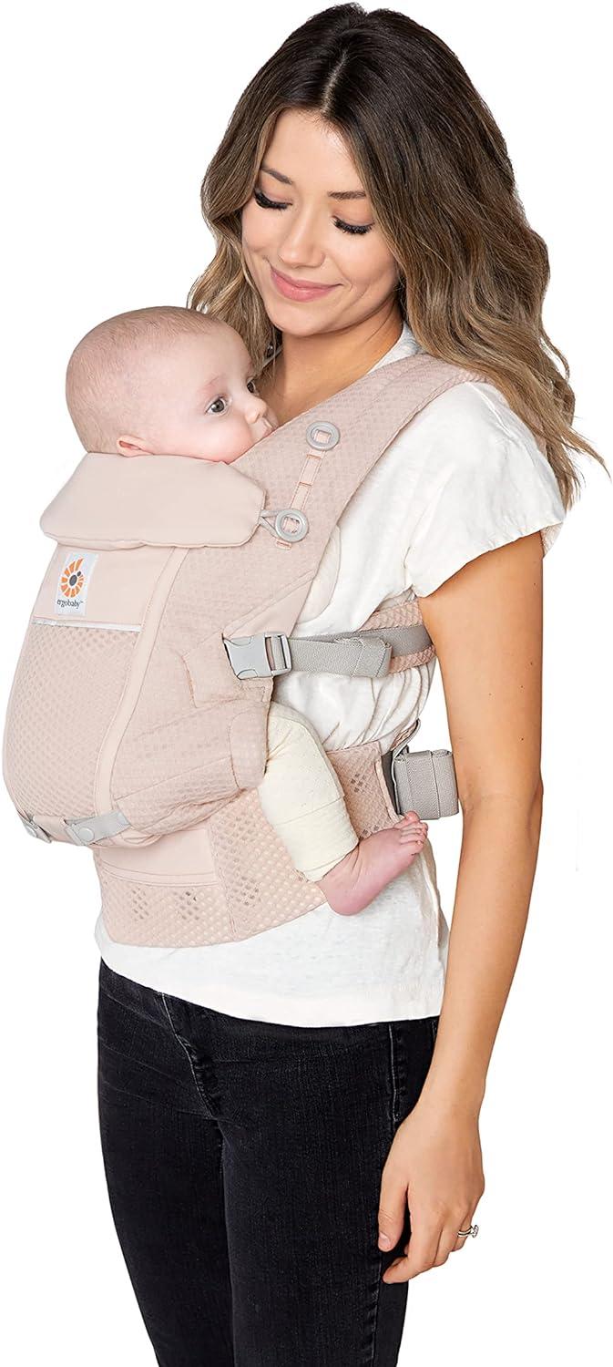 Ergobaby Adapt Baby Carrier Positions SoftFlex Mesh Pink