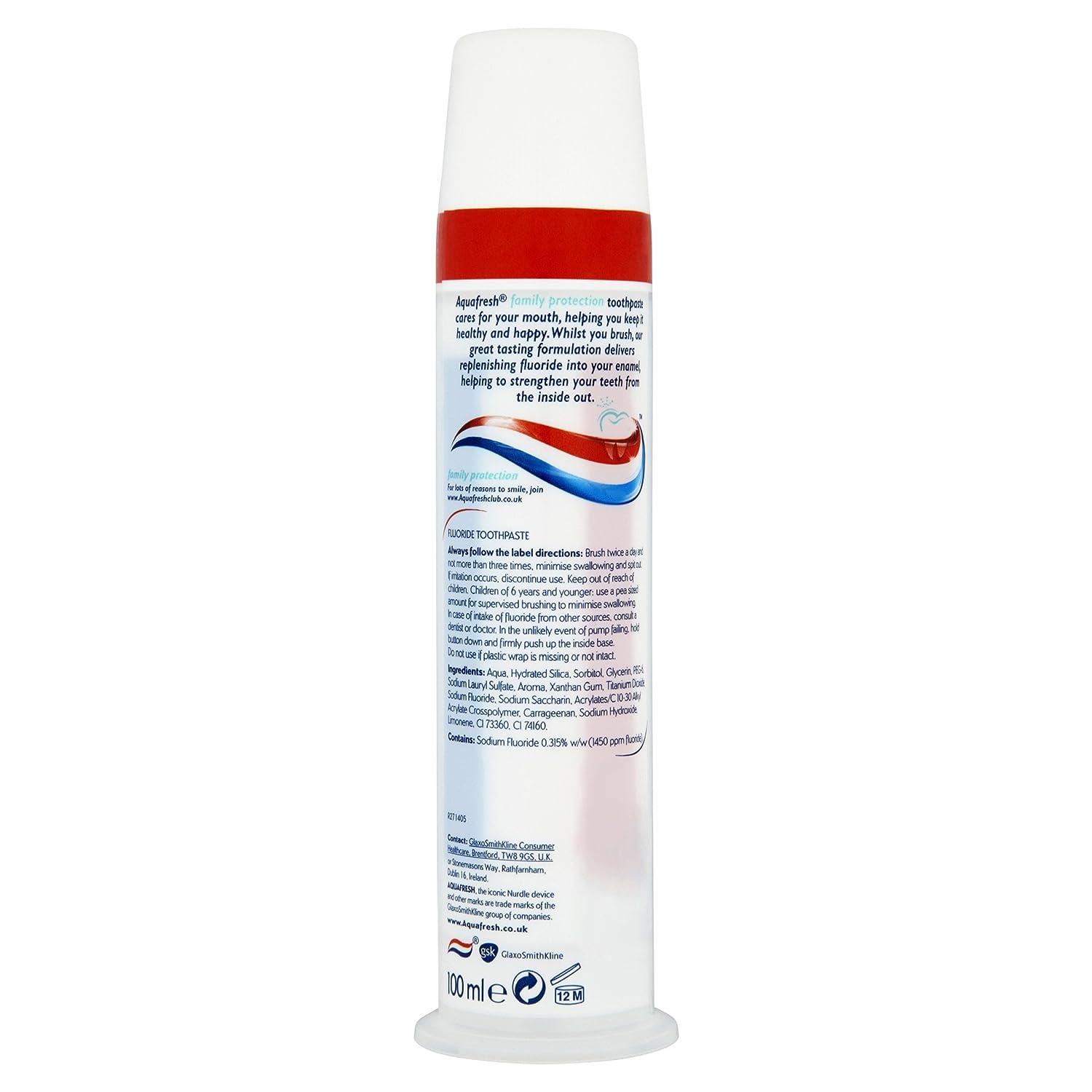 Aquafresh Triple Protection Pump 100Ml