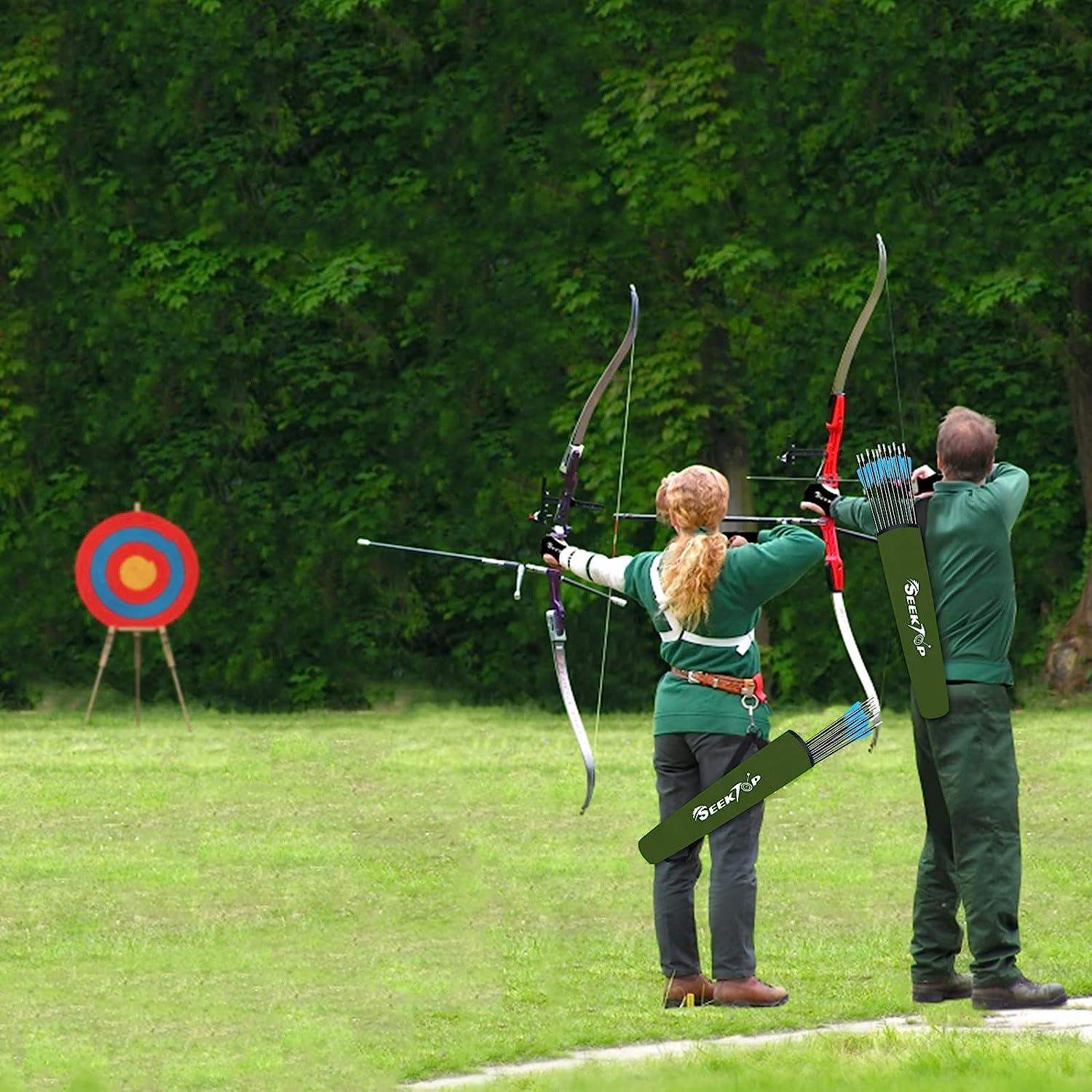 Seektop Arrow Quiver Lightweight Quiver for Arrows, Archery Quivers Foldable Compact Archery