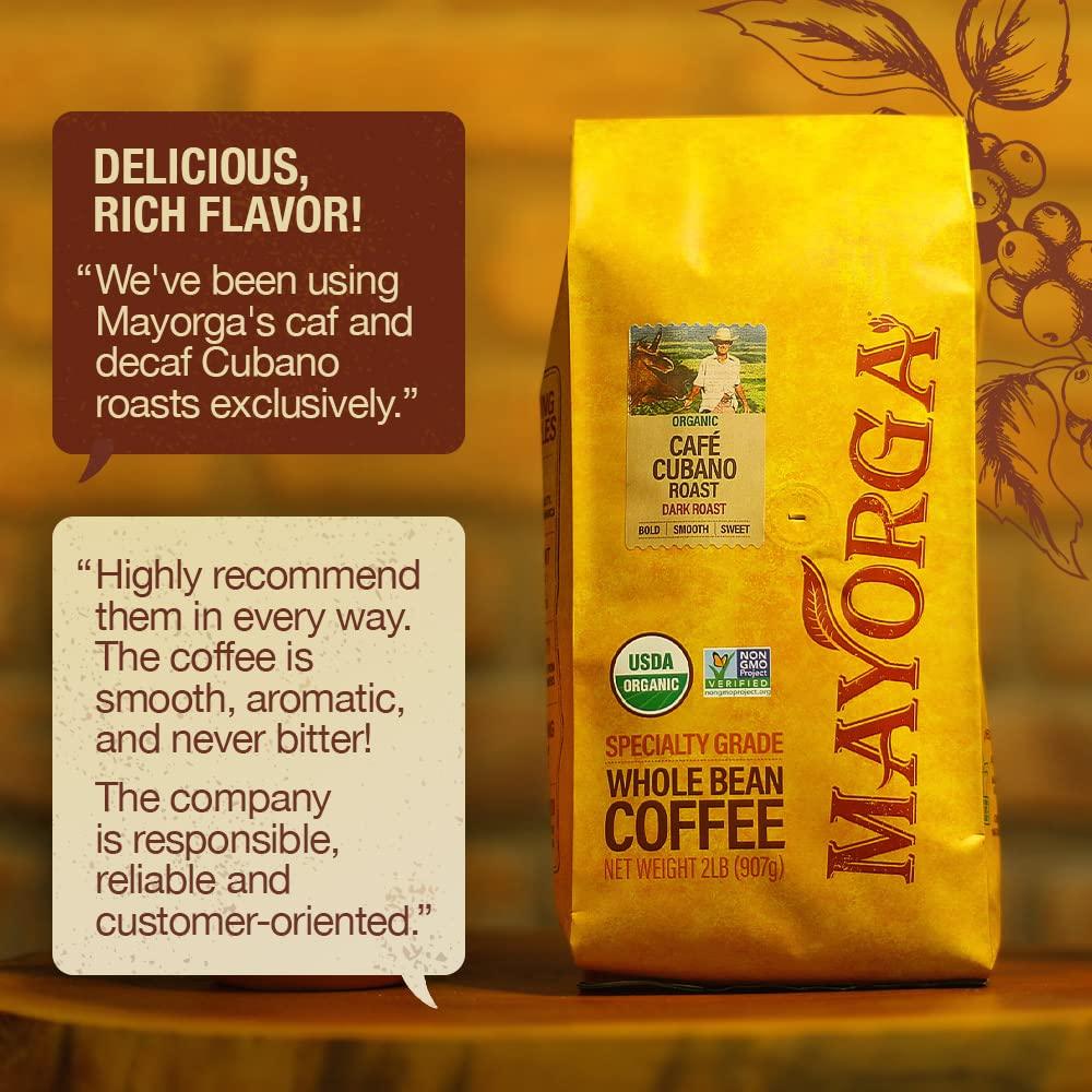 COFFEE Caf Cubano Roast, the World's Smoothest Organic Coffee