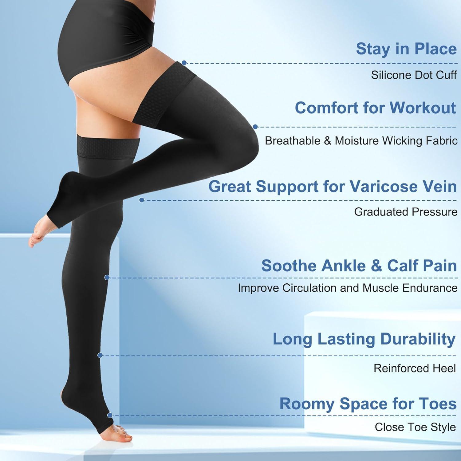 Wear Compression Tights Medical Leggings For Circulation Amazon