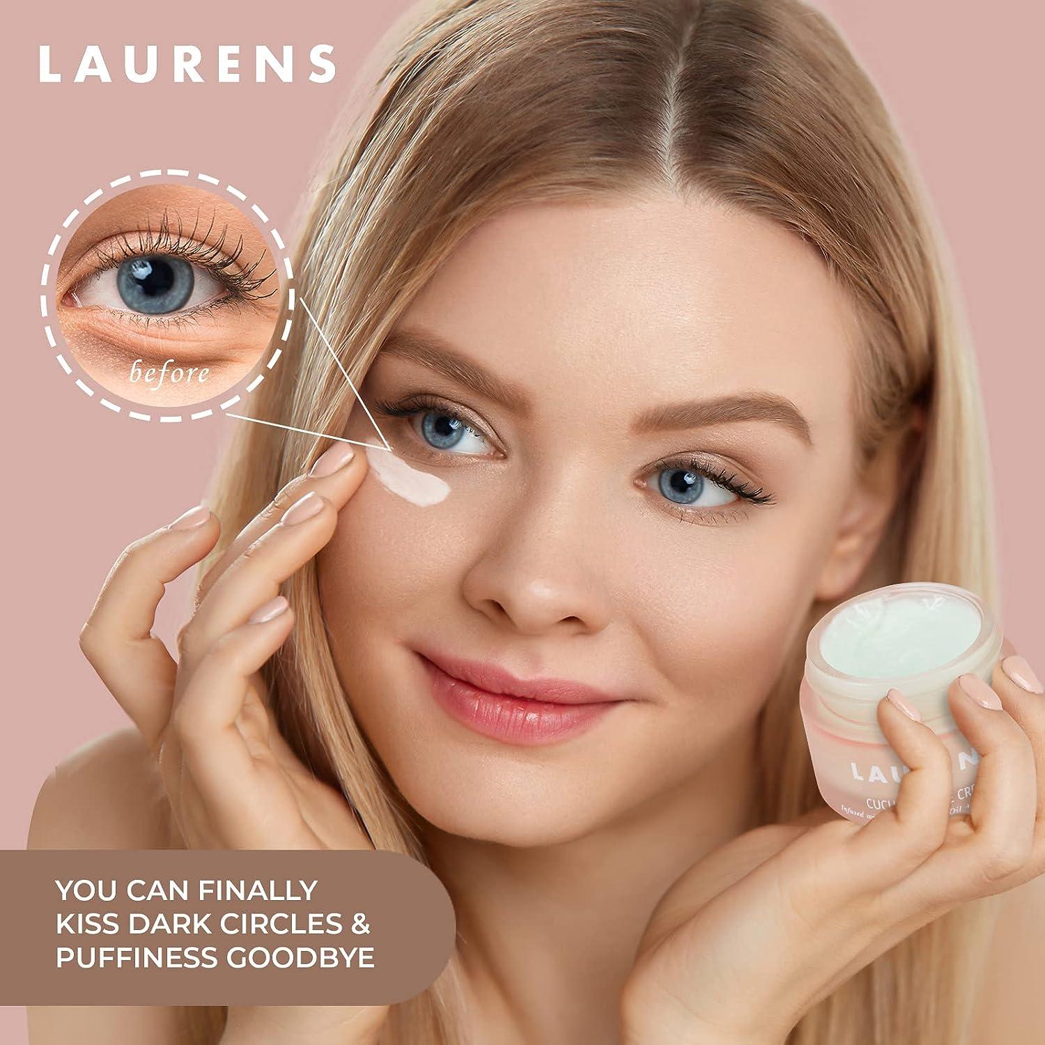 Cucumber Eye Cream From Skincare By Laurens Eye Moisturizer Cream With Hyaluronic Acid