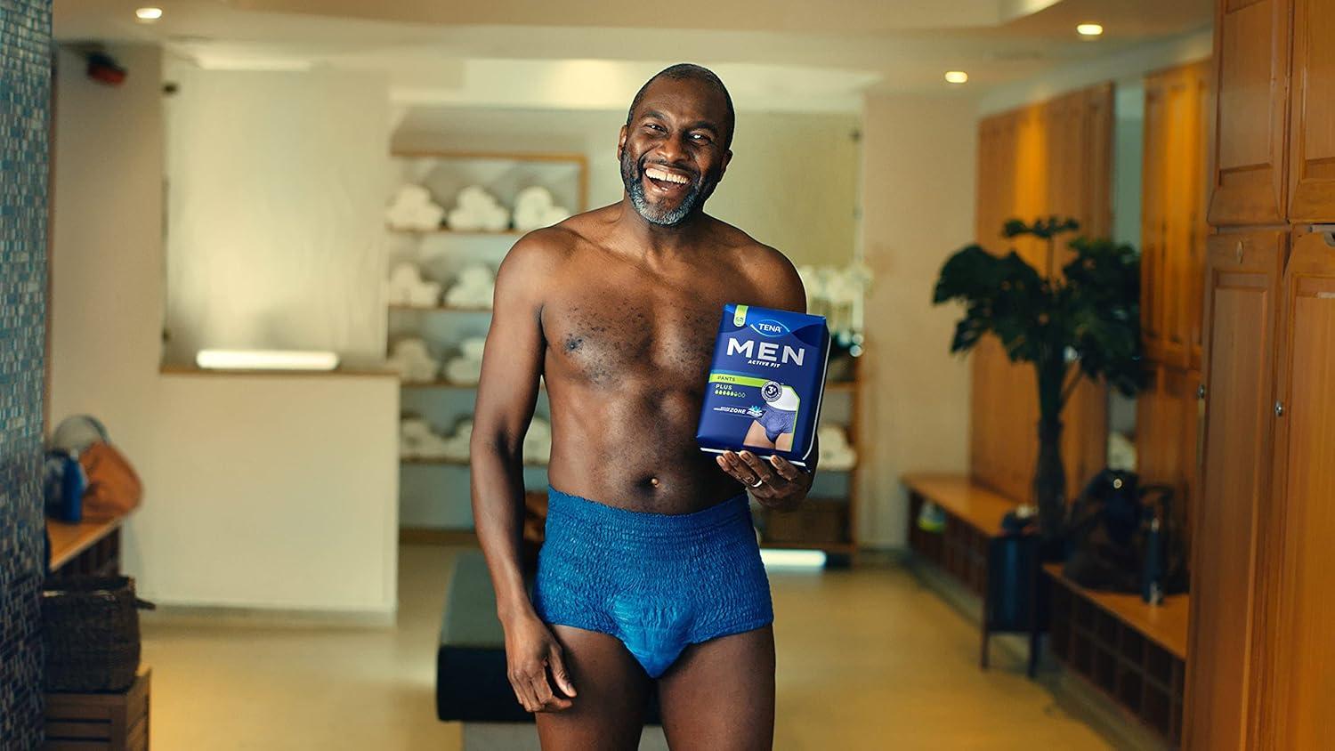 TENA Men's Active Fit Pants Large 36 Pack Comfortable