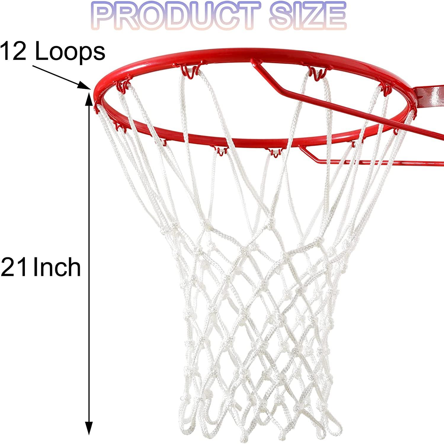 LAO XUE Basketball Net Outdoor,(7.16 oz) Professional Heavy Duty Basketball Net Replacement,All
