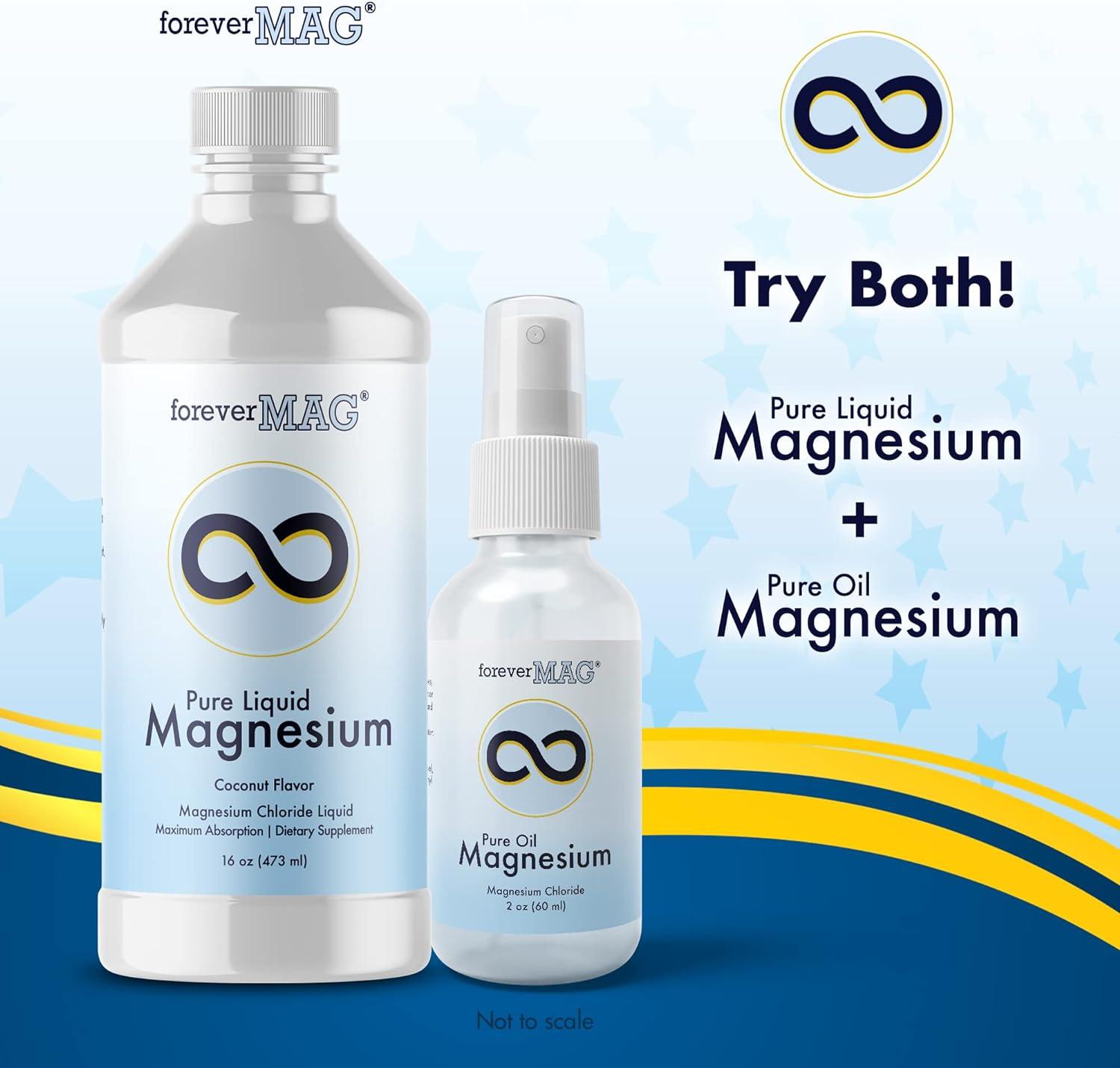 ForeverMag Liquid Magnesium Chloride Nervous System Health Digestion