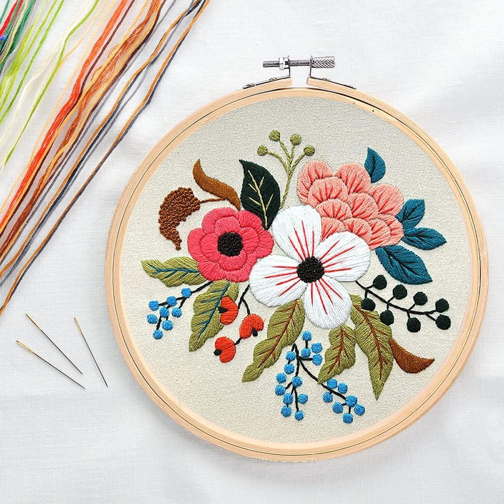 12pcs/set Cross Stitch Embroidery Thread (assorted Colors)