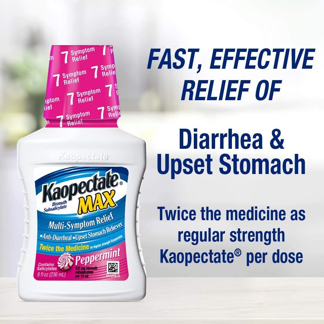 Kaopectate Multi Symptom Relief For Diarrhea Upset Stomach Max peppermint-tea-healthy-tea-room