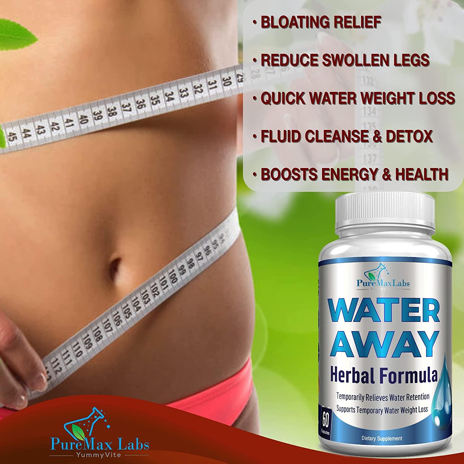 Water Away Gentle Herbal Diuretic Natural Diuretic Water Pills