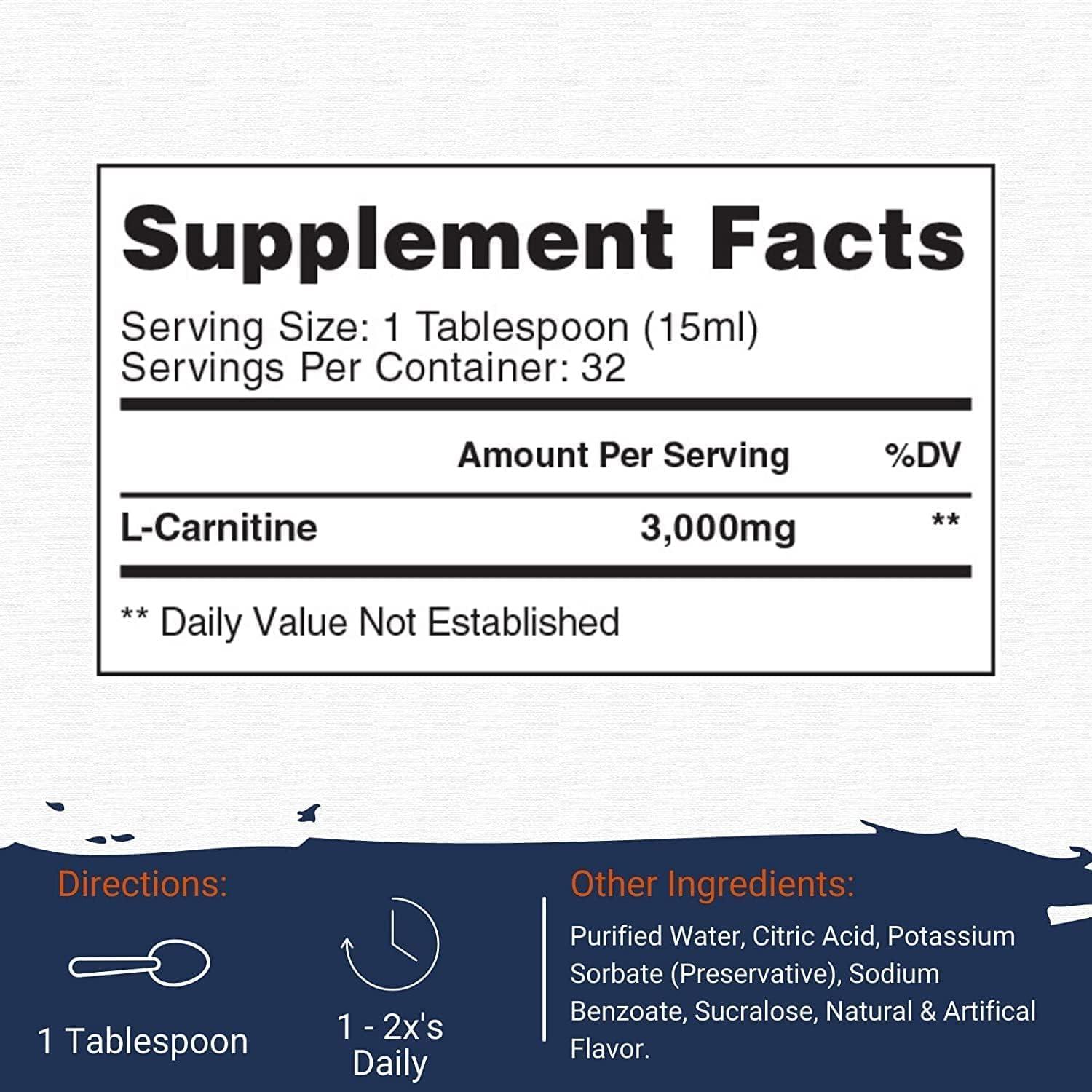 l-carnitine injection subcutaneous Now Foods L-Carnitine Liquid 1000Mg 16Oz Citrus Flavor main image 1