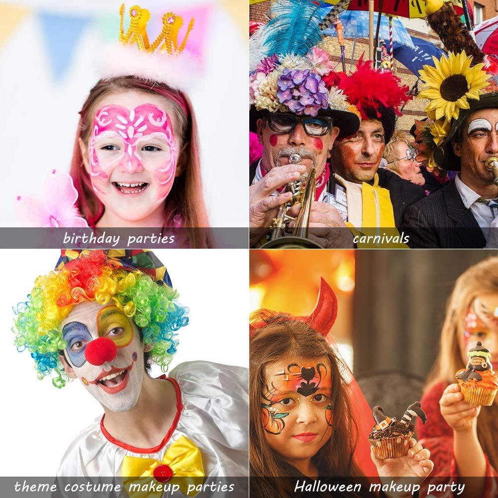 Face Paint Face Painting Kit Halloween Makeup Body Paint Kit Face Paint