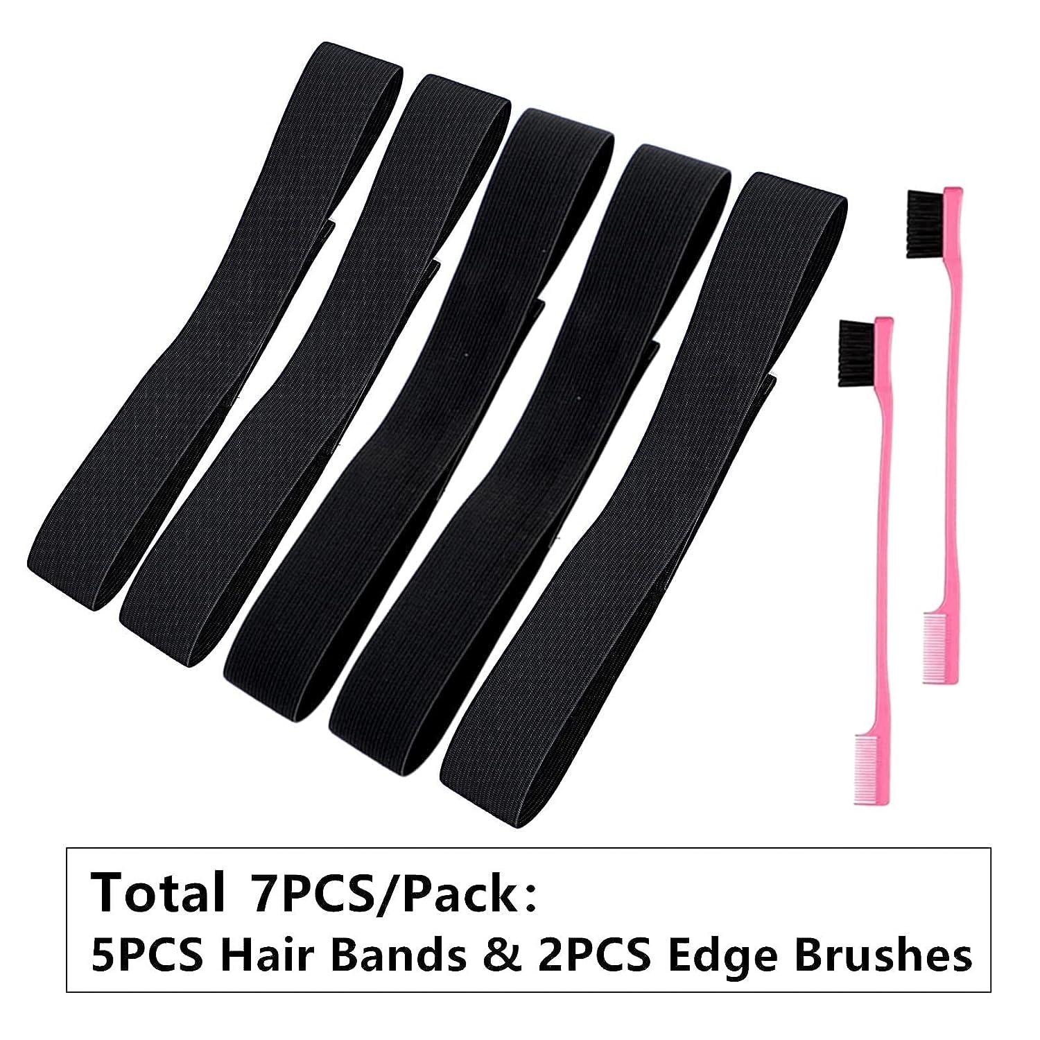Welfare Products Elastic Hair Bands for Lace Frontal Melt 5 PCS Lace Melting  Band for Lace Wigs Wig Elastic Band for Melting Lace Wig Bands for Keeping  Wigs in Place Elastic Bands
