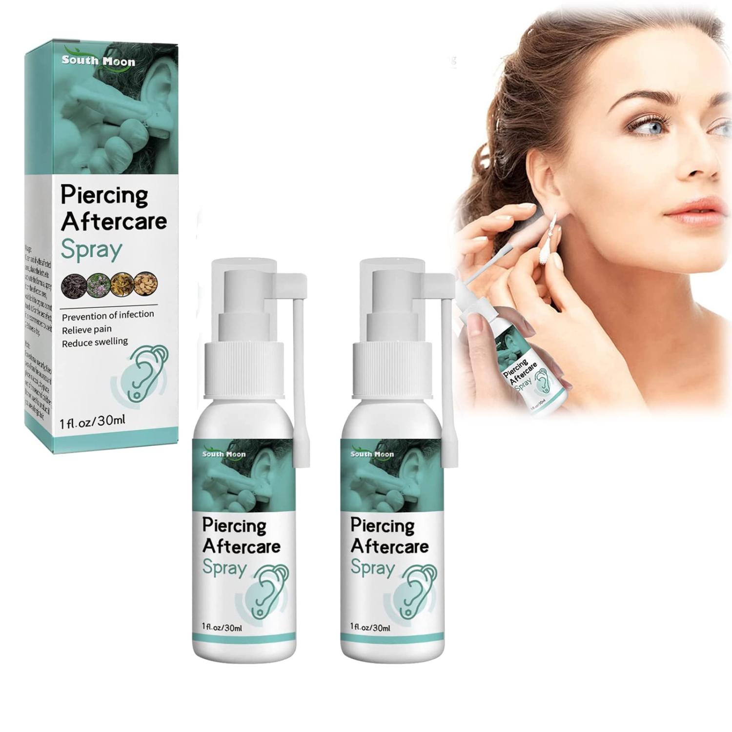 TGMALL Anti Cochlear Blockage Removal Spray Piercing Aftercare Spray Ears Earwax Removal Spray
