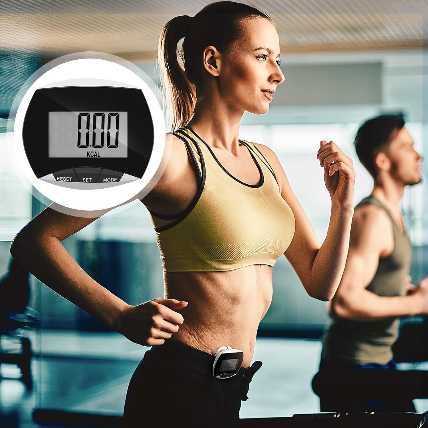 Pedometer Step Counter Walking Running Pedometer Portable LCD Pedometer