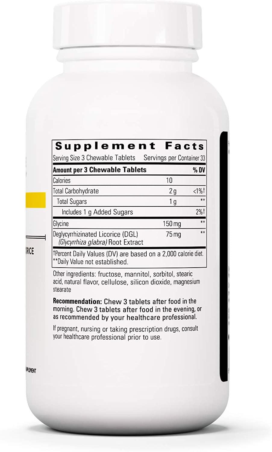 Integrative Therapeutics Rhizinate Deglycyrrhizinated Licorice (DGL