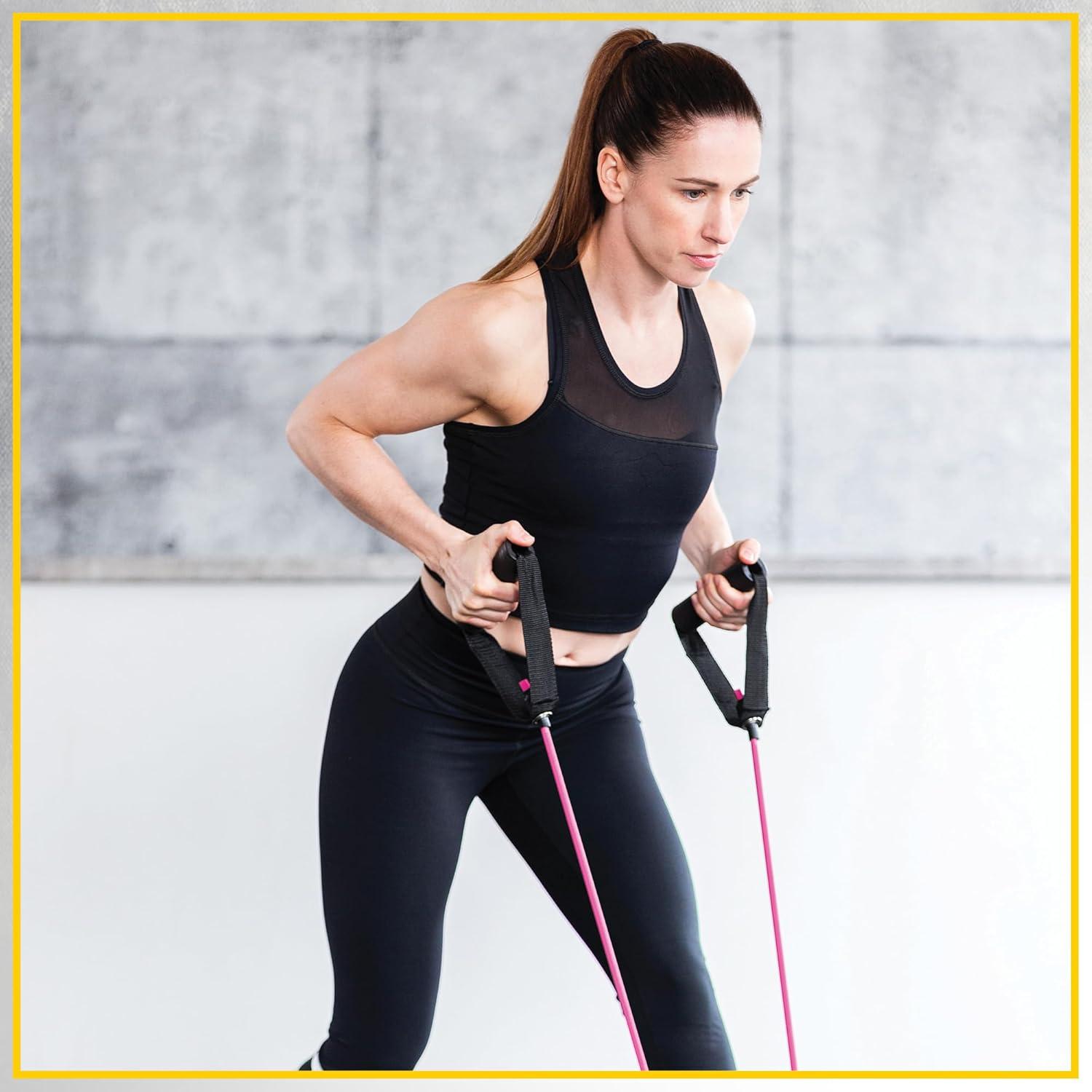 Resistance Trainer Everlast Resistance Tubing With Handles