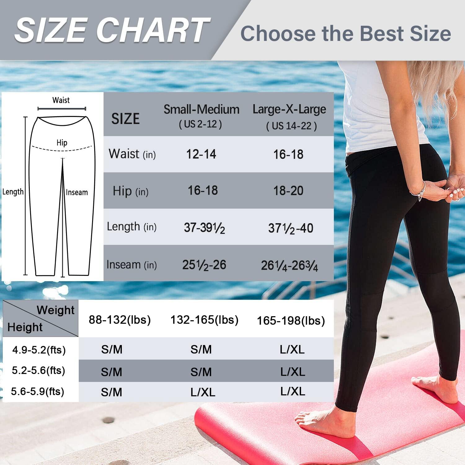 Buttery Soft Leggings for Women - High Waisted Tummy Control No See Through Workout  Yoga Pants 1-black Small-Medium