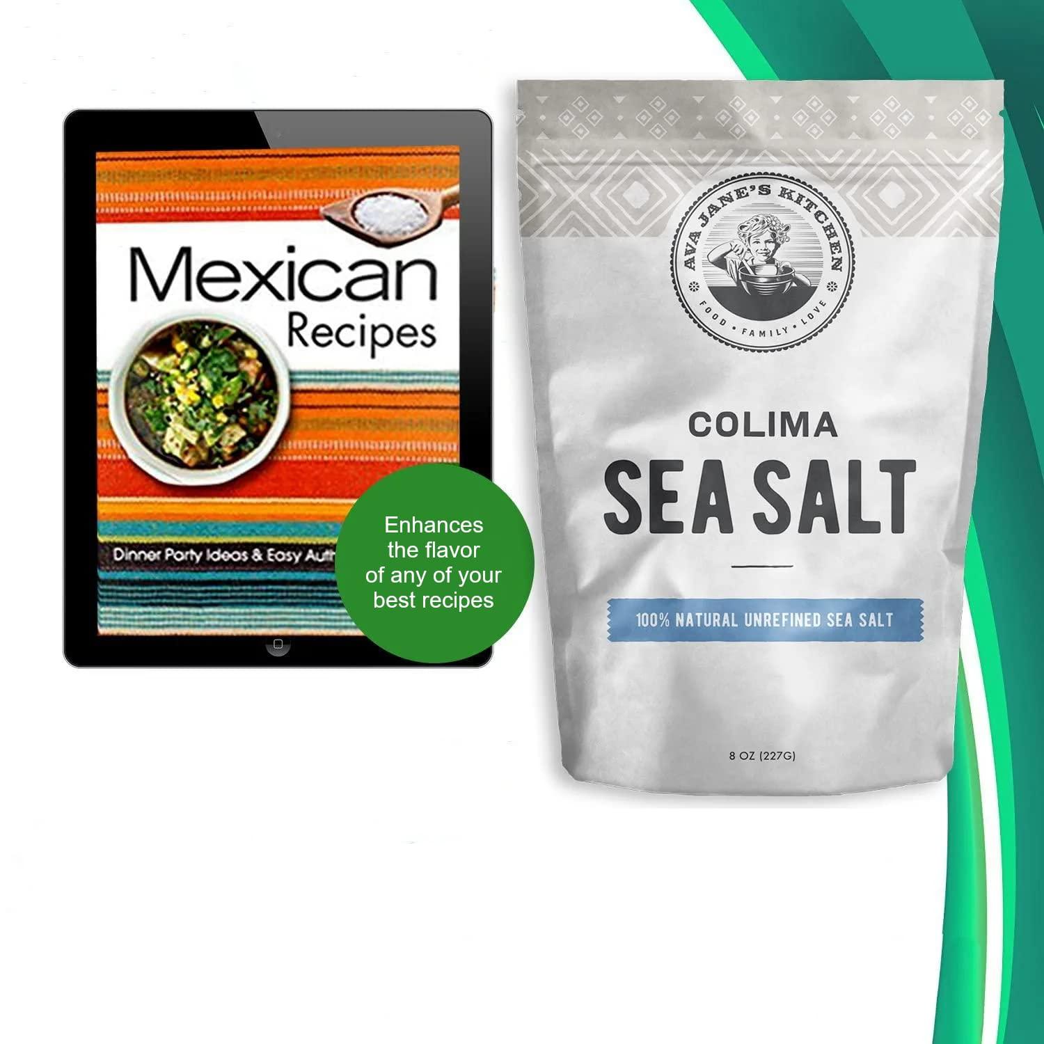 AVA JANE'S KITCHEN Colima Sea Salt 100 Natural Coarse Unrefined