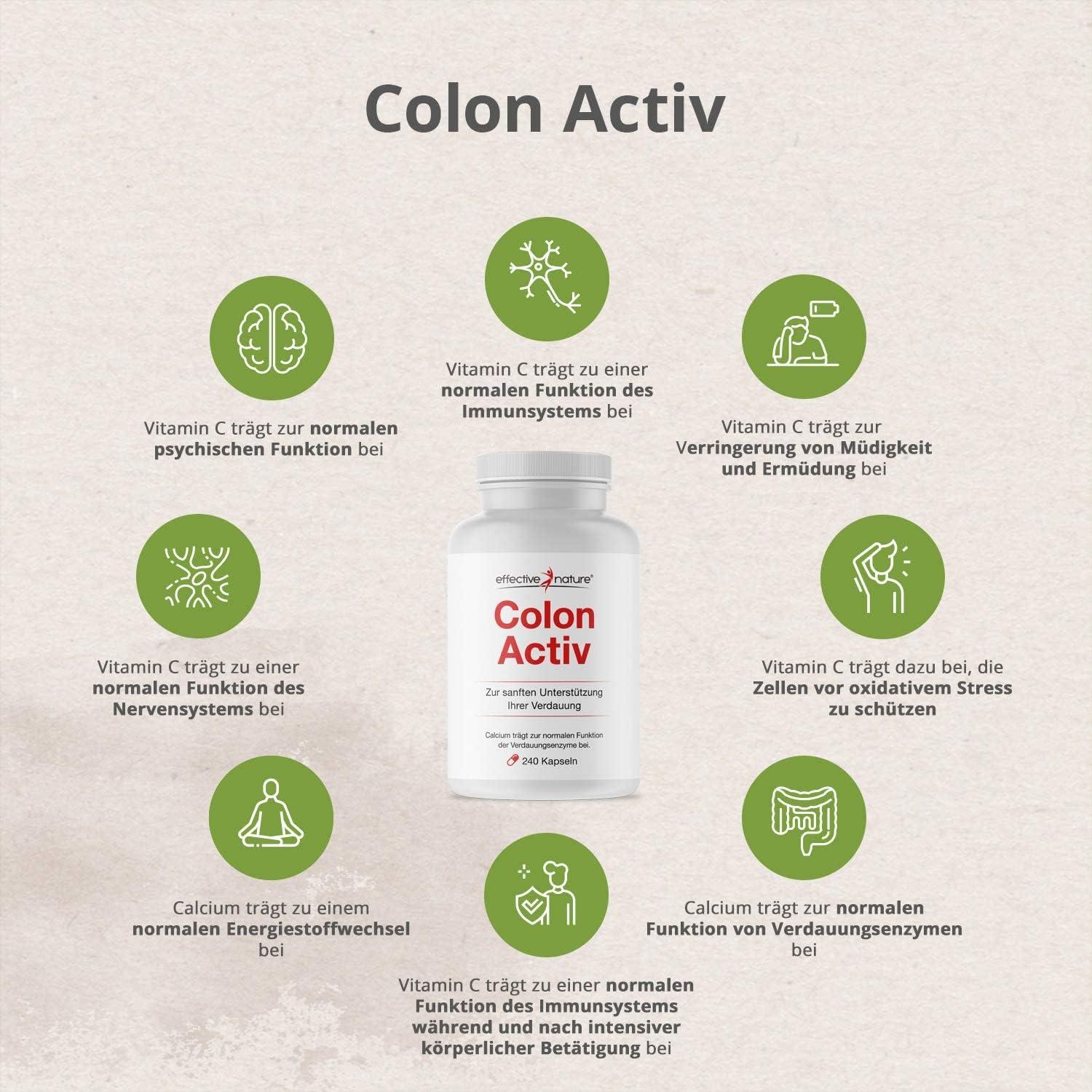 Colon Activ - 240 Capsules | Supports Digestion & Intestinal Health ...