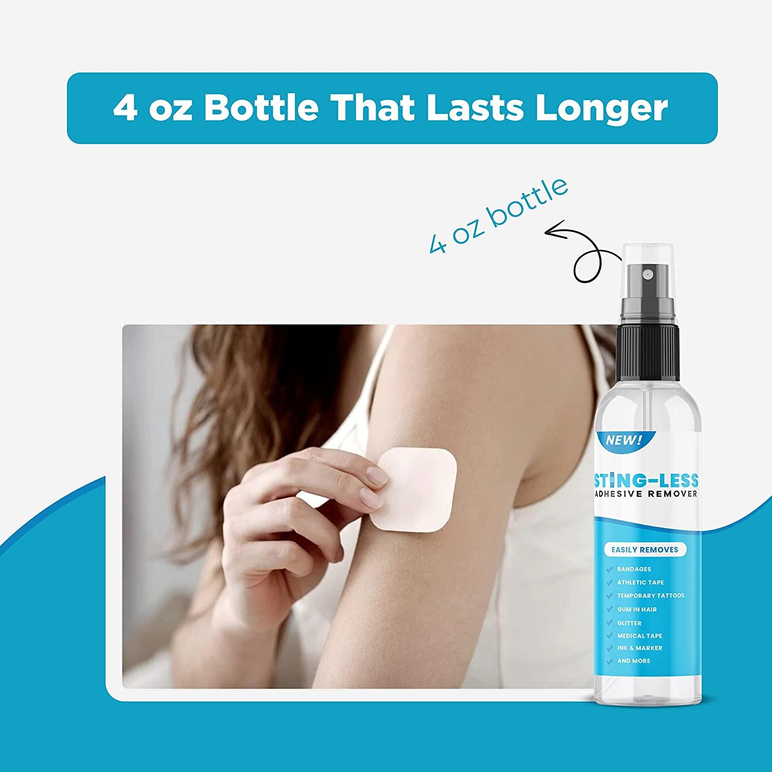 New Sting-Less Adhesive Remover for Skin