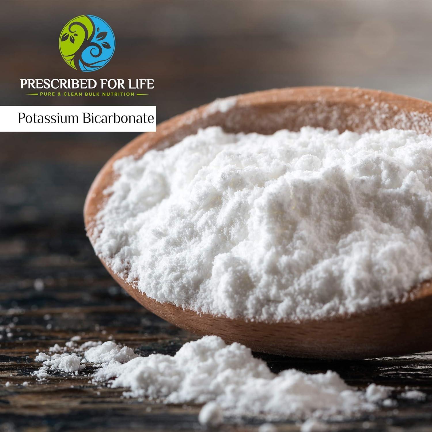 Prescribed for Life Potassium Bicarbonate Powder Pure USP & Food