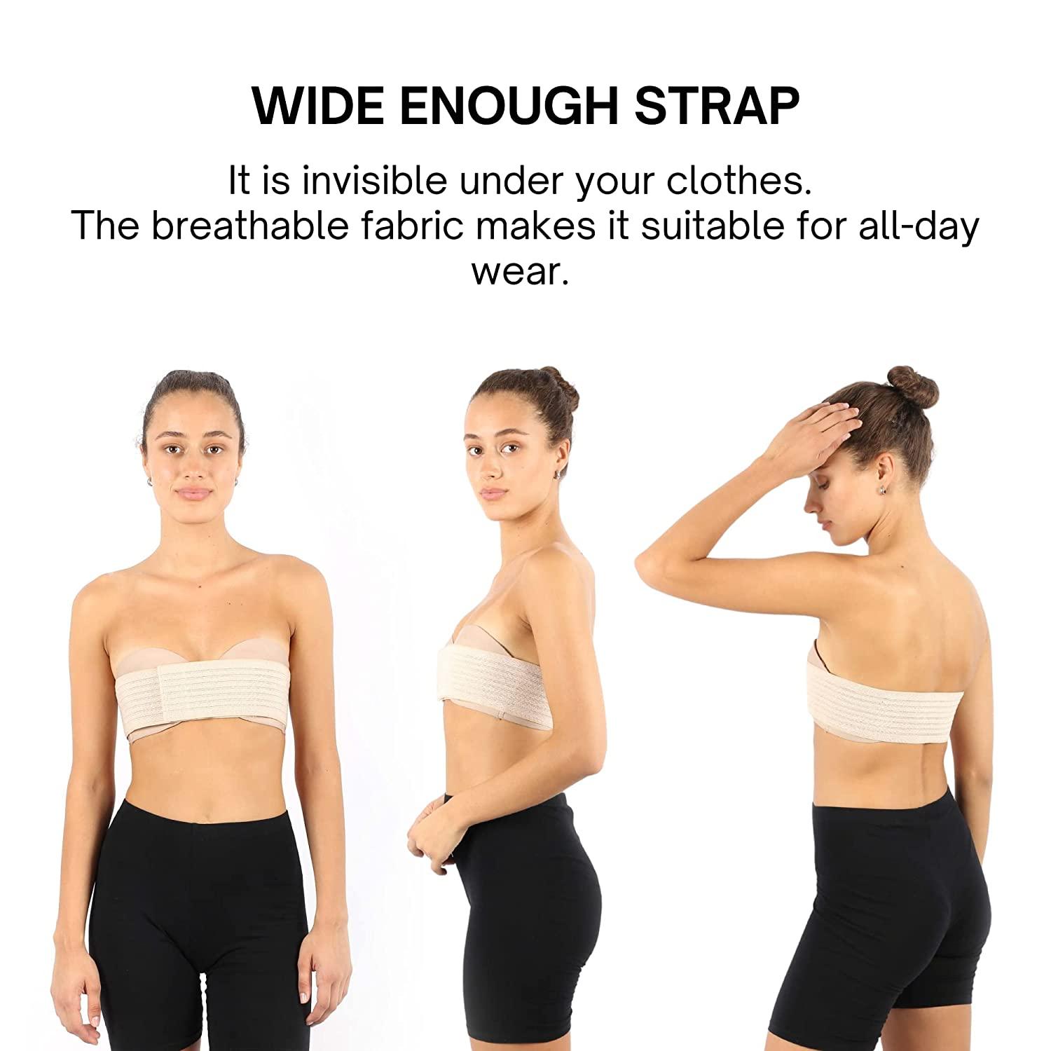 Breast Implant Stabilizer Band, Post Surgery Compression Support Strap