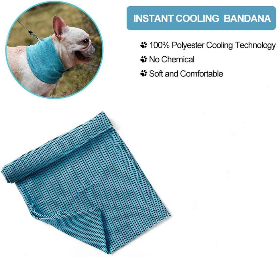 Cooling Towel Cooling Wrap For Dogs YUEMING Pet Cooling Bandana