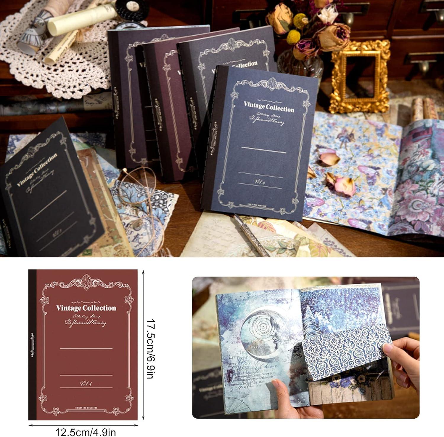 800 Sheets Of Vintage Scrapbooking Supplies, Scrapbook Paper Junk