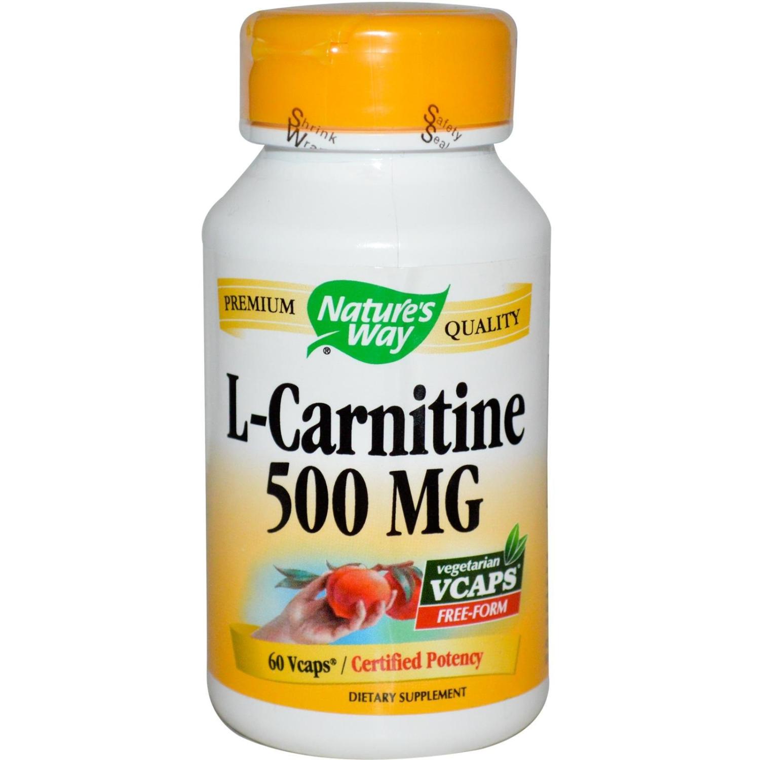 Natures Way L Carnitine Vegetarian Capsules