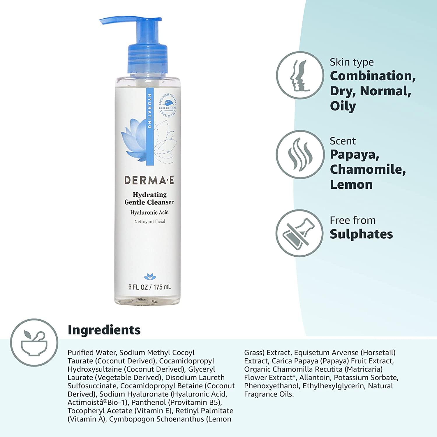 Derma e cleanser store
