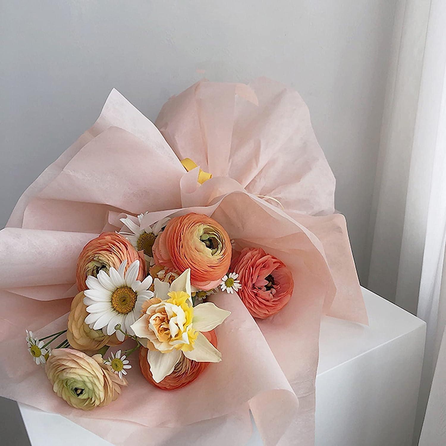 Korean Cotton Wrapping Flower Paper NonWoven Floral Wrapping Paper 10