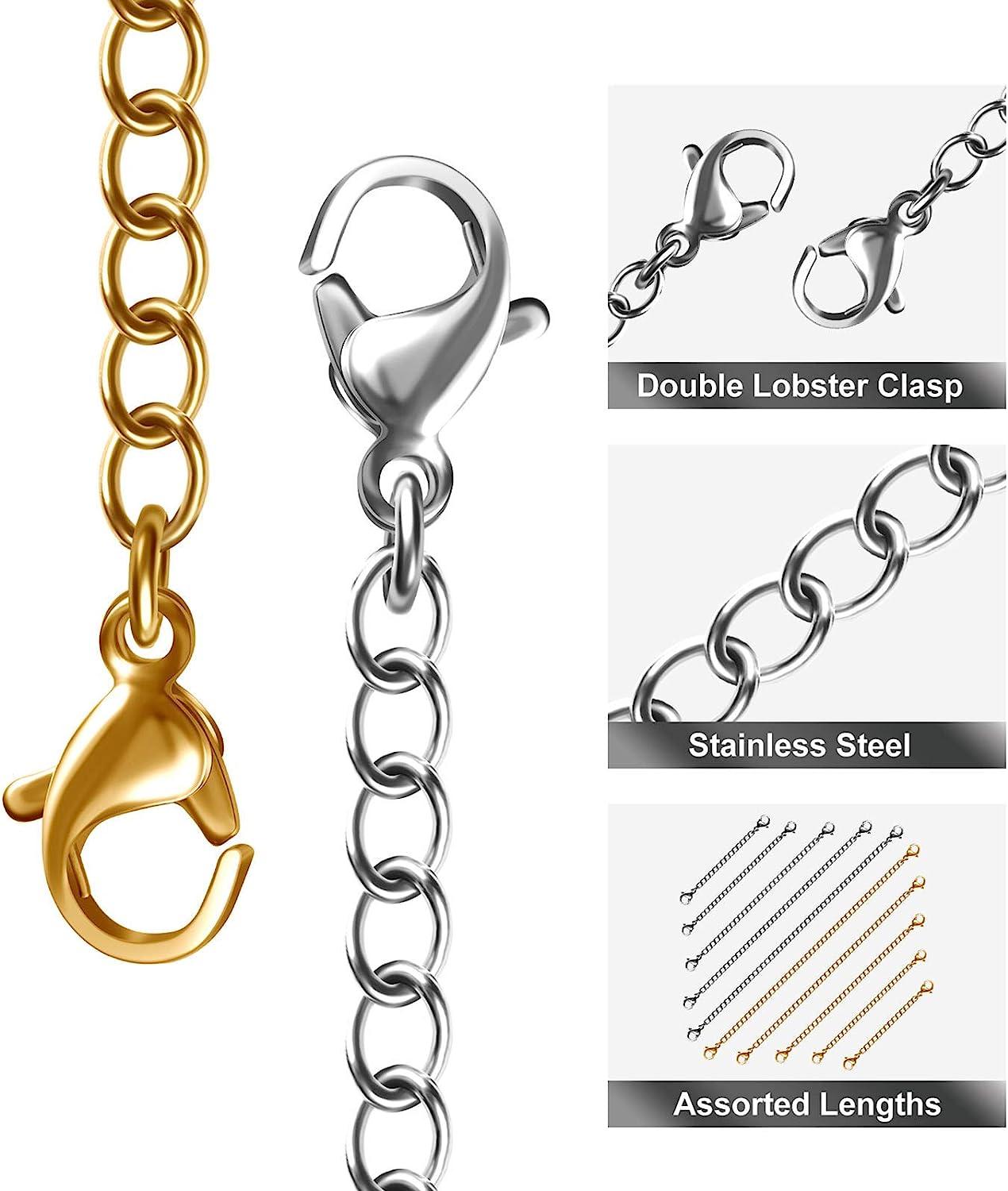 Stainless Steel Chain Necklace Assorted Necklace Chains 