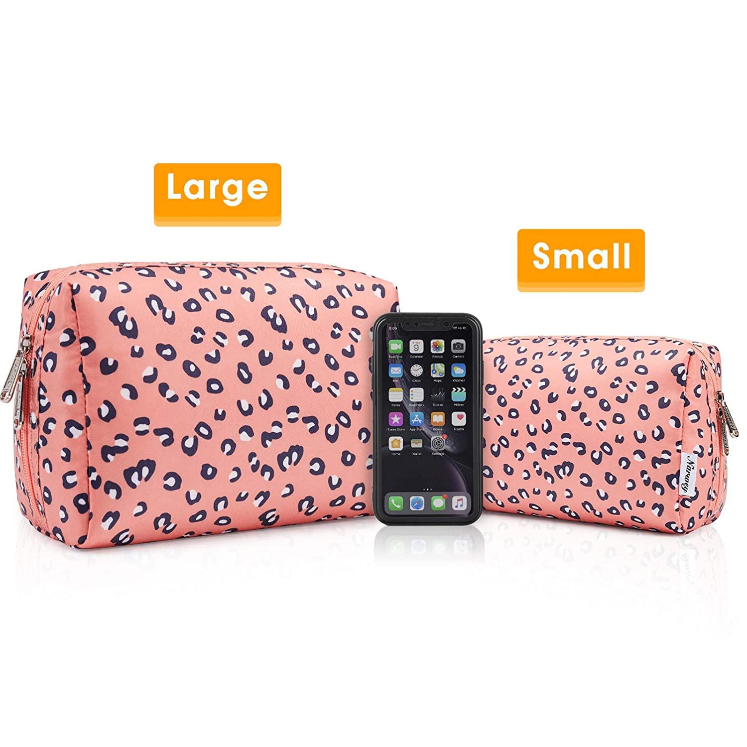 Large Makeup Bag Zipper Pouch Travel Cosmetic Organizer for Women