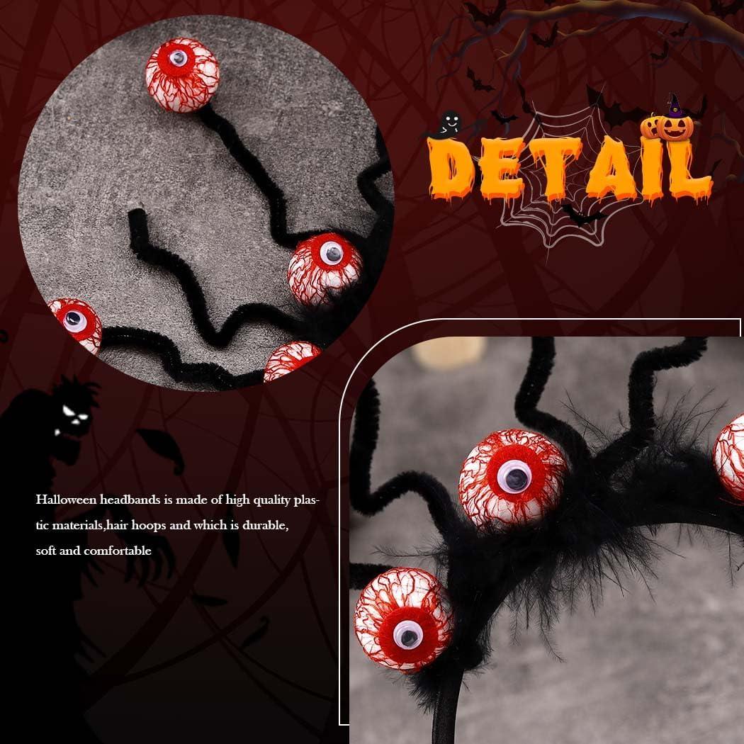 Pet Eyeball Headband Led Flashing Eyeball Hairband Halloween