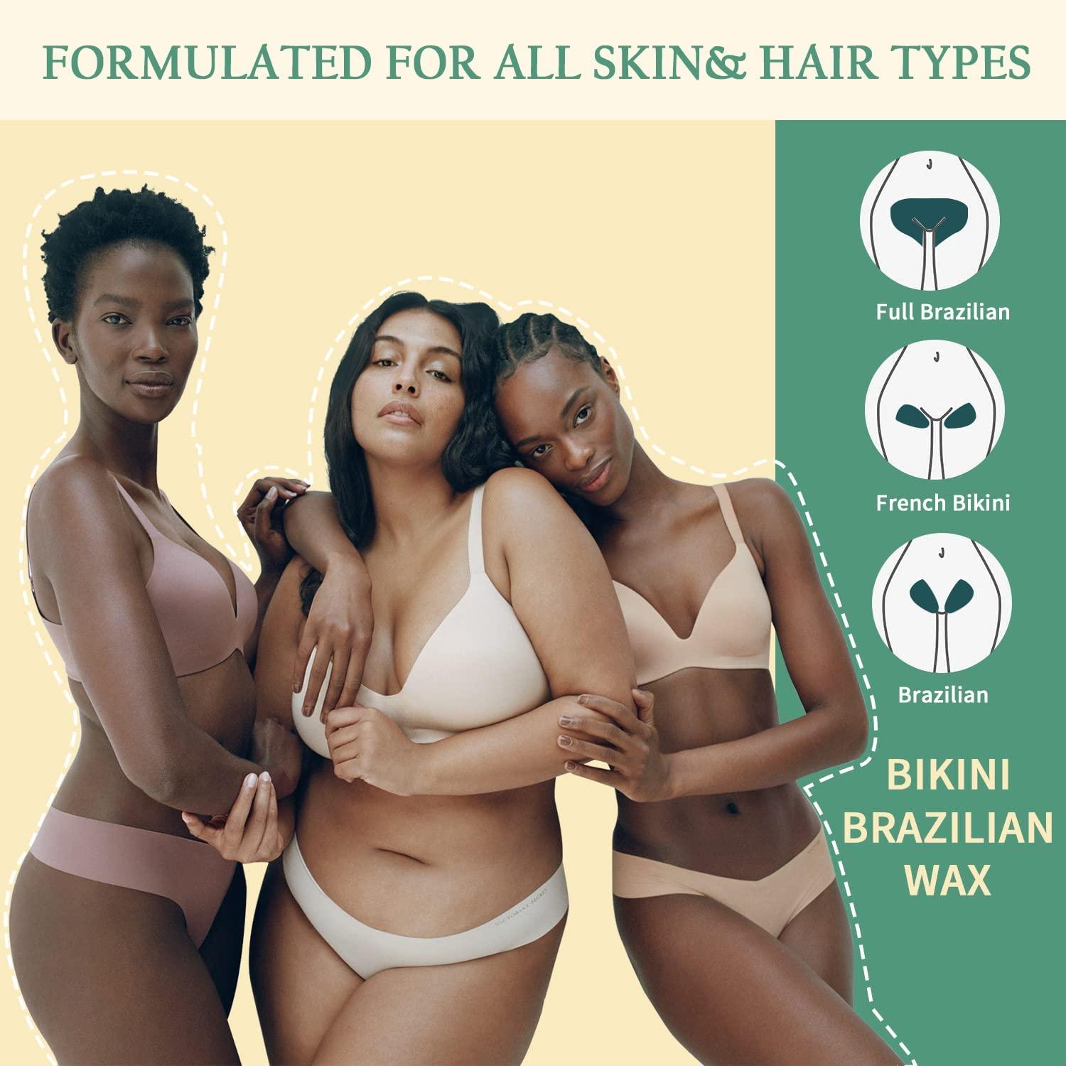 Maxpearl Digital Waxing Kit - Women Men Hard Wax Melt Warmer Kit for Hair  Removal - Sensitive Skin, Eyebrows, Face, Underarms, Brazilian, Bikini, Legs